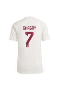 Bayern Munich Serge Gnabry #7 Jalkapallovaatteet Kolmaspaita 2023-24 Lyhythihainen